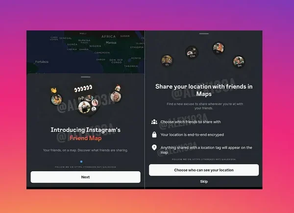 Instagram Experiments with New ‘Friend Map’ Reside Location Show