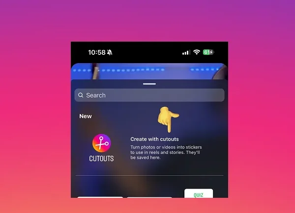 Instagram Provides Video Cutout Choice to Create Animated Stickers
