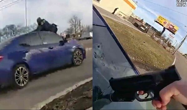 VIDEO: Ohio Cop Shoots Crazed Lady Whereas on Automobile Hood After She…