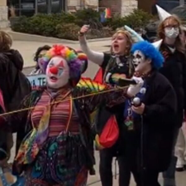 WATCH: Literal ‘Queer’ CLOWNS Present As much as Protest TPUSA Occasion That…