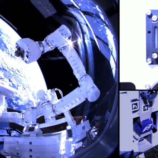 Gitai’s autonomous robotic installs panel exterior the ISS, exhibiting orbital repairs in…