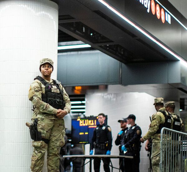 Nationwide Guard Can’t Carry Lengthy Weapons Whereas Checking Baggage in Subway