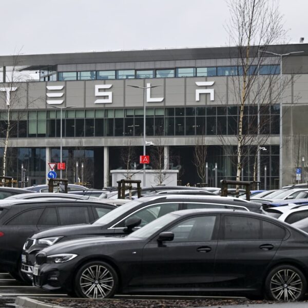 Tesla’s Berlin plant halts manufacturing after suspected arson assault