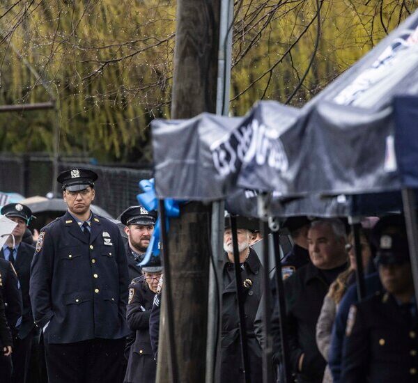 Mourners to Collect at Funeral for N.Y.P.D. Officer Killed in Line of…