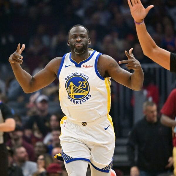 Draymond Inexperienced passes Larry Chicken on the NBA’s made threes record