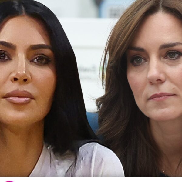Kim Kardashian Stays Mum on Kate Middleton’s Most cancers Analysis After Joking…