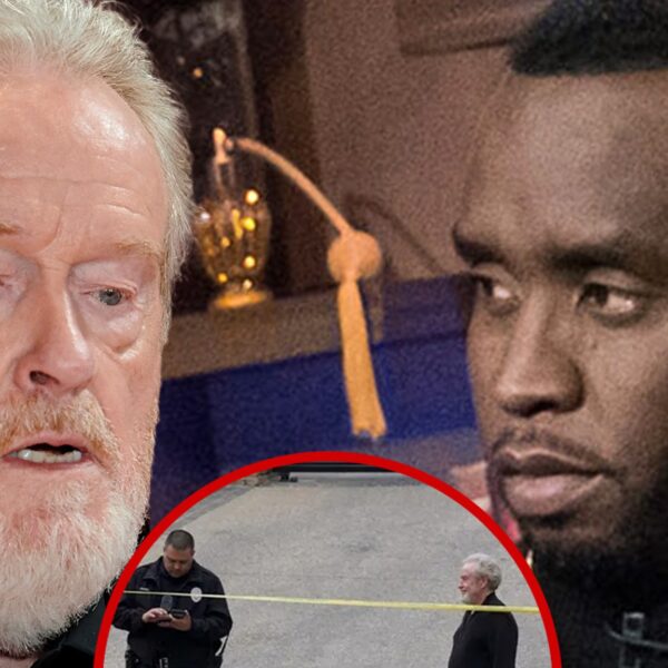 Ridley Scott Blocked From Dwelling, Pissed off Throughout Diddy Raid in L.A.