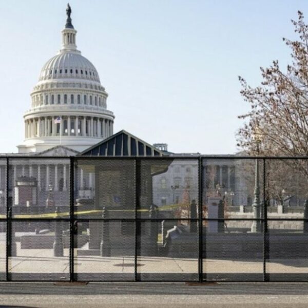 WALLS WORK AGAIN: Fencing Returns to the U.S. Capitol Constructing for Biden’s…