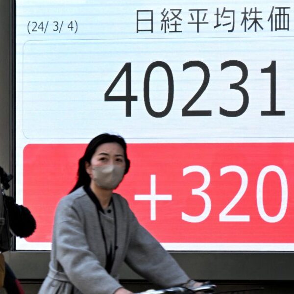 Japan Nikkei 225 index breaks 40000 for first time