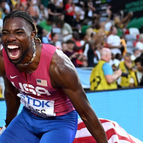 Noah Lyles, who’s going for 4 Olympic golds, has one ‘dream aim’…