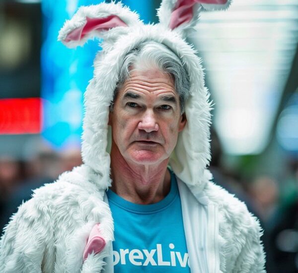 Markets is perhaps closed at this time however Jerome Powell is about…
