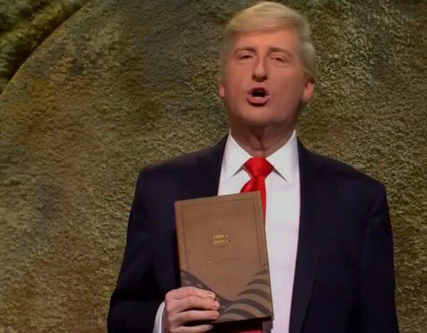 SNL Wrecks Christian Grifter Trump For Easter