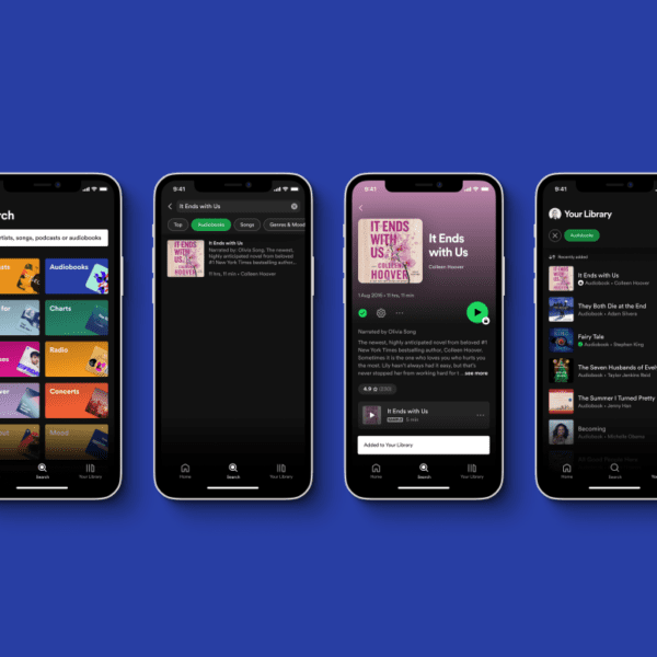 Spotify launches a $9.99/mo standalone audiobooks service for its free customers