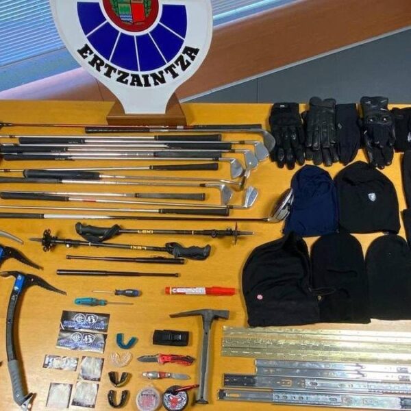Police confiscate pickaxes, golf equipment at Champions League sport