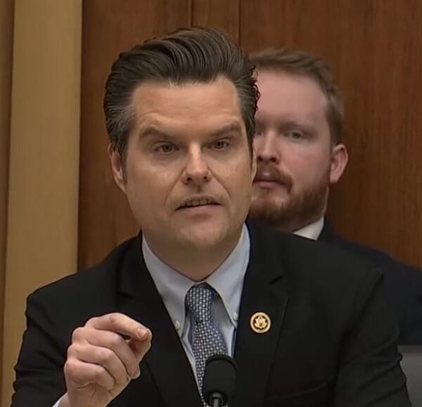 Matt Gaetz DESTROYS Crooked Particular Counsel Robert Hur and the DOJ’s Two-Tiered…