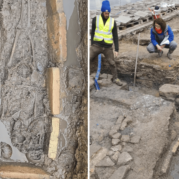Stays of medieval church, skeletons found by archaeologists