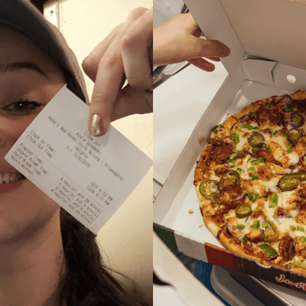 Gen Z grad landed internship by sporting American College cap to pizza…