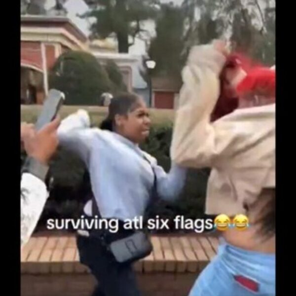 Large Brawls Break Out Inside Six Flags Over Georgia with 500-600 Folks…