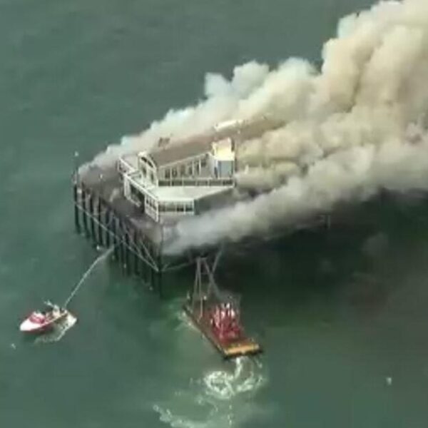 JUST IN: Large Fireplace Consumes Oceanside Pier in San Diego (VIDEO) |…