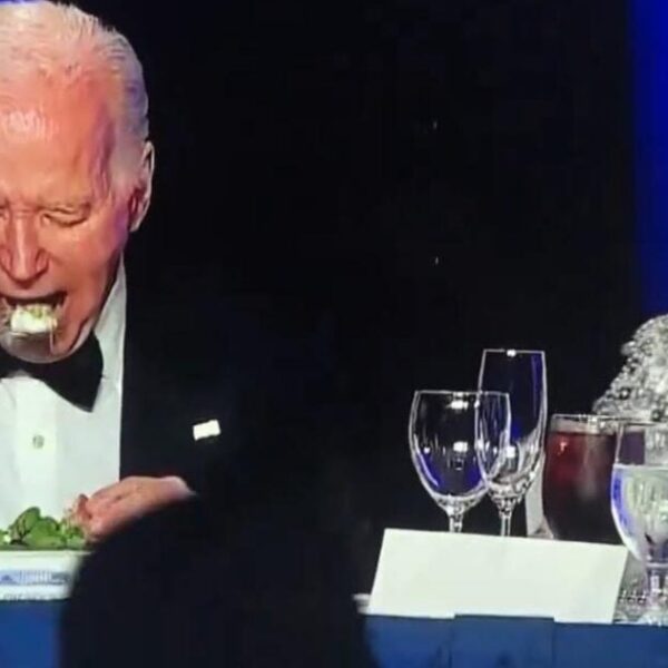 WATCH: Joe Biden Has a Battle with His Meals at White Home…