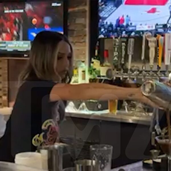 ‘Vanderpump Guidelines’ Star Scheana Shay Works a Shift at Chili’s in Uniform