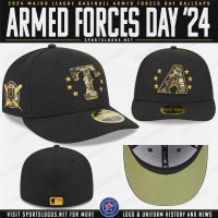 2024 MLB Armed Forces Day Caps Revealed – SportsLogos.Internet Information