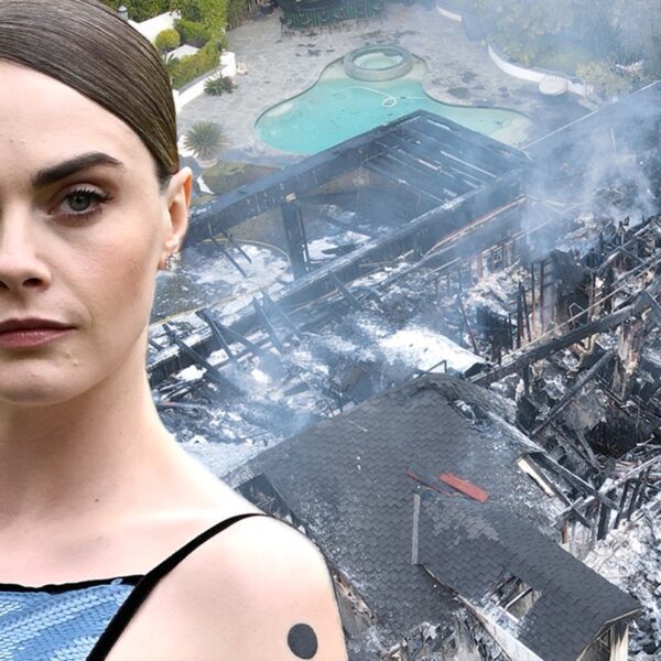 Cara Delevingne’s Home Fireplace Perplexes L.A. Fireplace Dept.