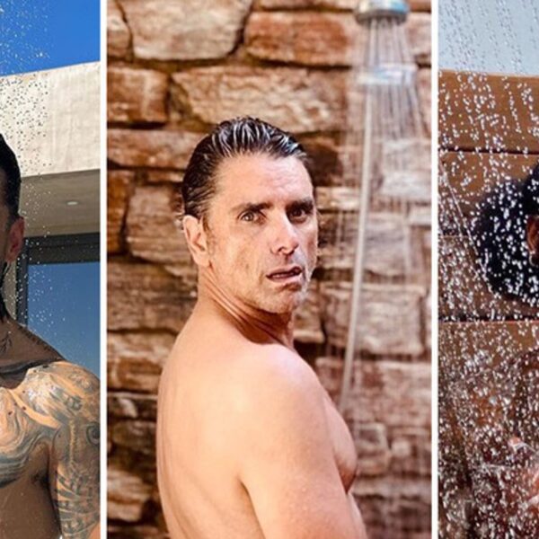 Dudes In The Bathe … Hollywood Drenched In Steamy Selfies!