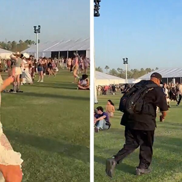 Paris Hilton Recreates Her Viral 2022 Coachella Safety Chase Video