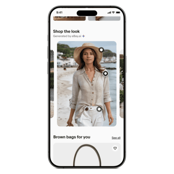 eBay provides an AI-powered ‘store the look’ function to its iOS app