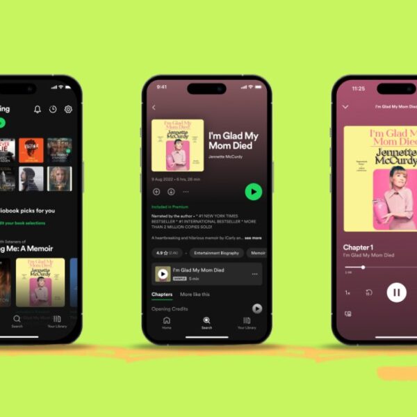 Spotify brings its audiobooks perk for Premium customers to Canada, Eire and…