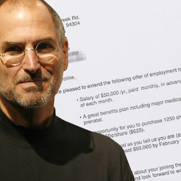 Steve Jobs’ Signed Supply Of Employment From 1986 On Sale For $95K