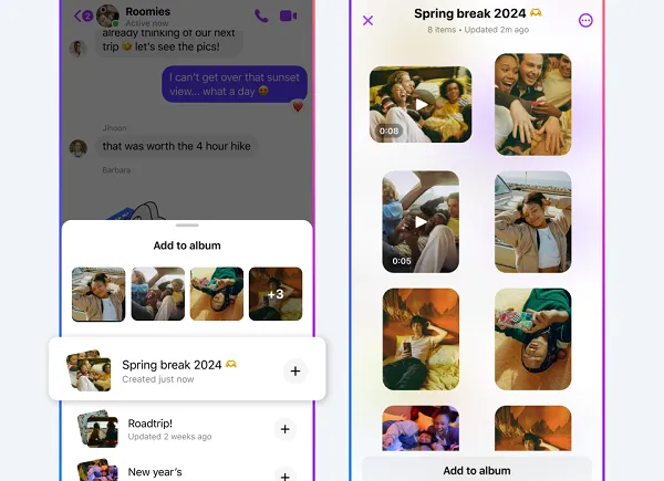 Meta Pronounces Updates for Messenger, Together with Group Albums and HD Photographs