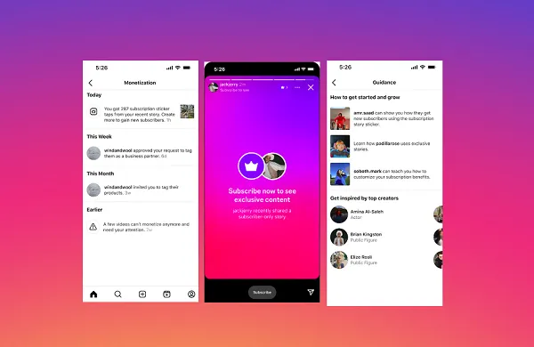 Instagram Provides New Choices for Creator Subscriptions