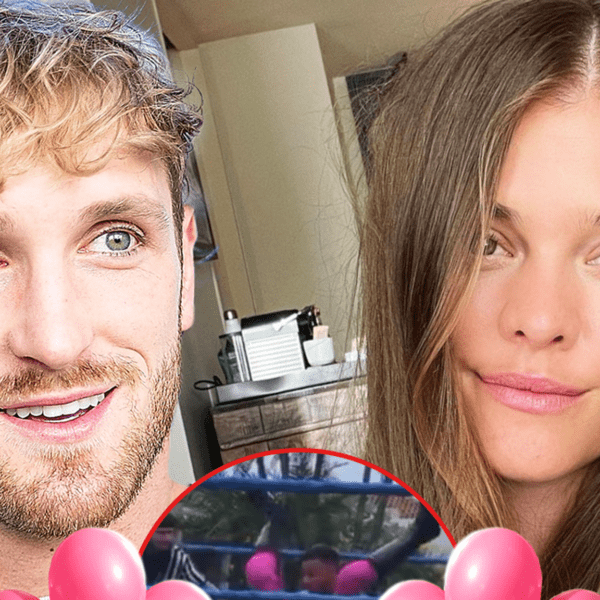 Logan Paul and Nina Agdal Maintain Gender Reveal Wrestling Match