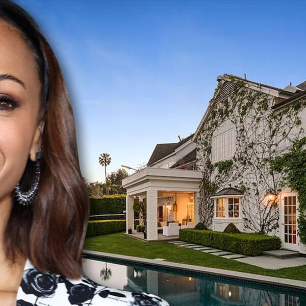 Zoe Saldana’s Beverly Hills House Hits Market For Whopping $14.5 Million