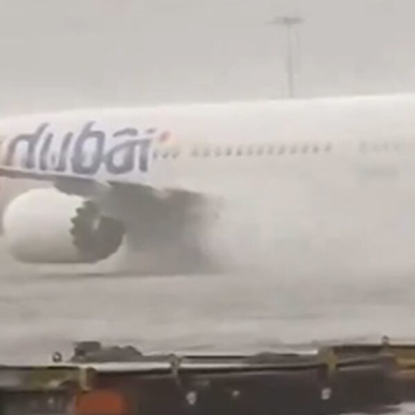 Video Reveals Dubai Airport Flooded After Huge Rain Storm