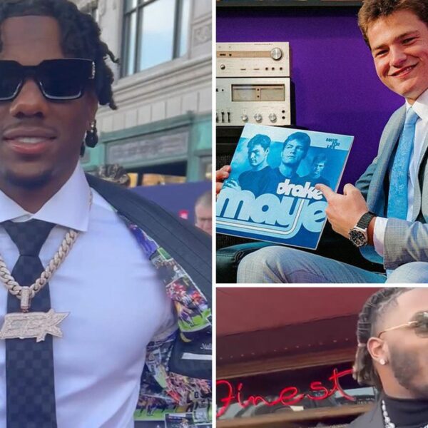 2024 NFL Prospects Present Off Draft Day Swag