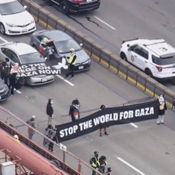 ANOTHER ONE: Anti-Israel Protesters Shut Down Total Golden Gate Bridge, Backing Up…
