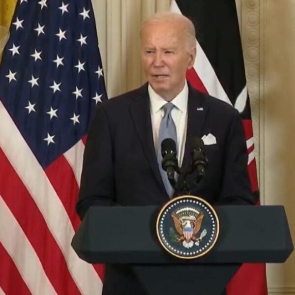 Biden During Joint Presser with Kenyan President: “Our Nation’s First Black Vice…