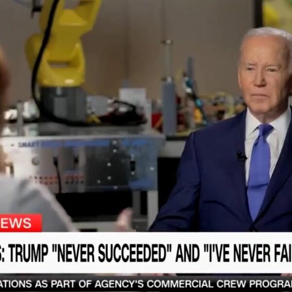 “I Have Never Failed!” – Unhinged Joe Biden in Dumpster Fire Interview…