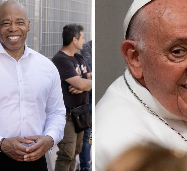 NYC Mayor Adams Meets Pope Francis on the Vatican