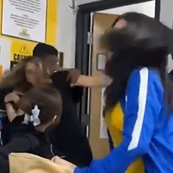 Texas Teacher Thrown To Floor During Wild School Brawl, Video
