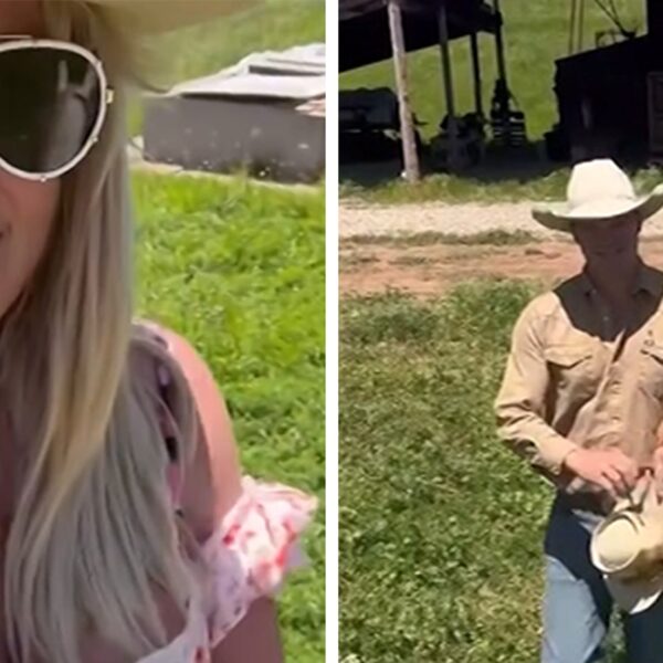 Britney Spears Denies Having ‘Breakdown,’ Posts Bizarre Horse-Riding Video