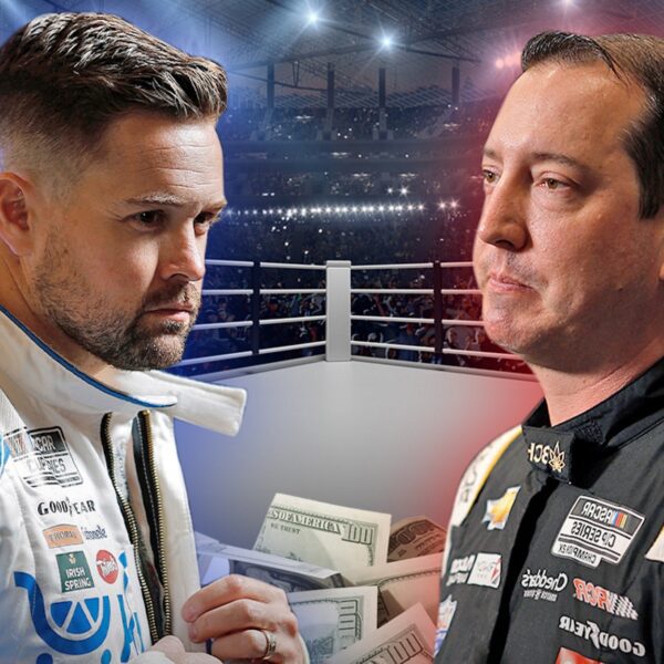 Ricky Stenhouse Jr., Kyle Busch Get Celebrity Boxing Offer To Hash Out…