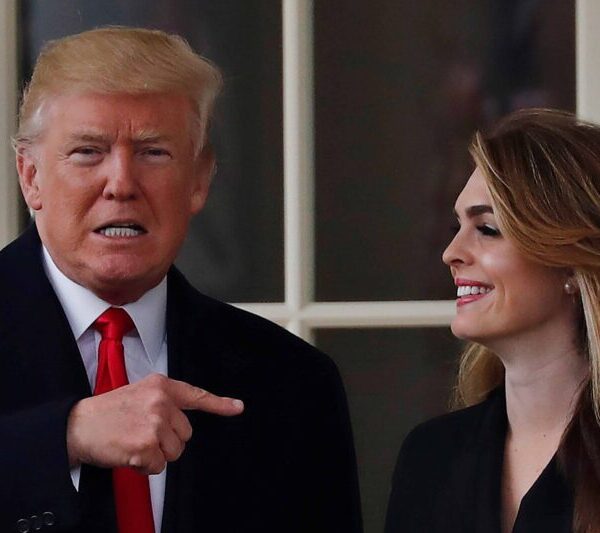 Trump Doesn’t Answer When Asked If Hope Hicks Betrayed Him