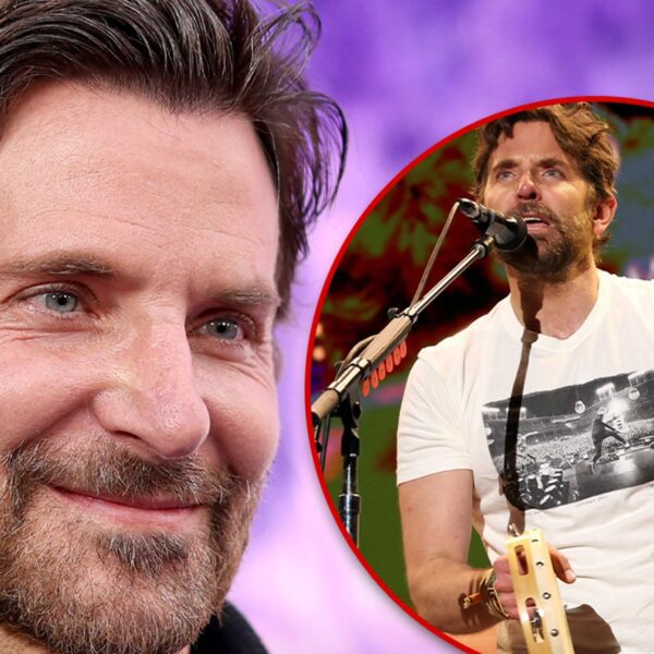 Bradley Cooper Plays with Pearl Jam, Hangs with Gigi Hadid at BottleRock