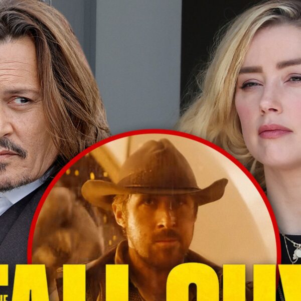 Ryan Gosling Movie ‘The Fall Guy’ Criticized For Johnny Depp, Amber Heard…