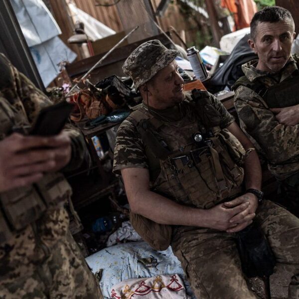 The common age of Ukrainian troopers preventing Russia is 43-45, whereas the…