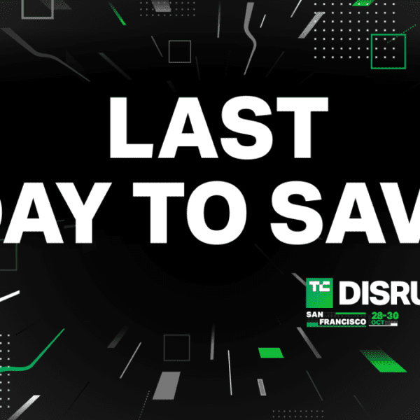 Disrupt 2024 early-bird costs finish at midnight
